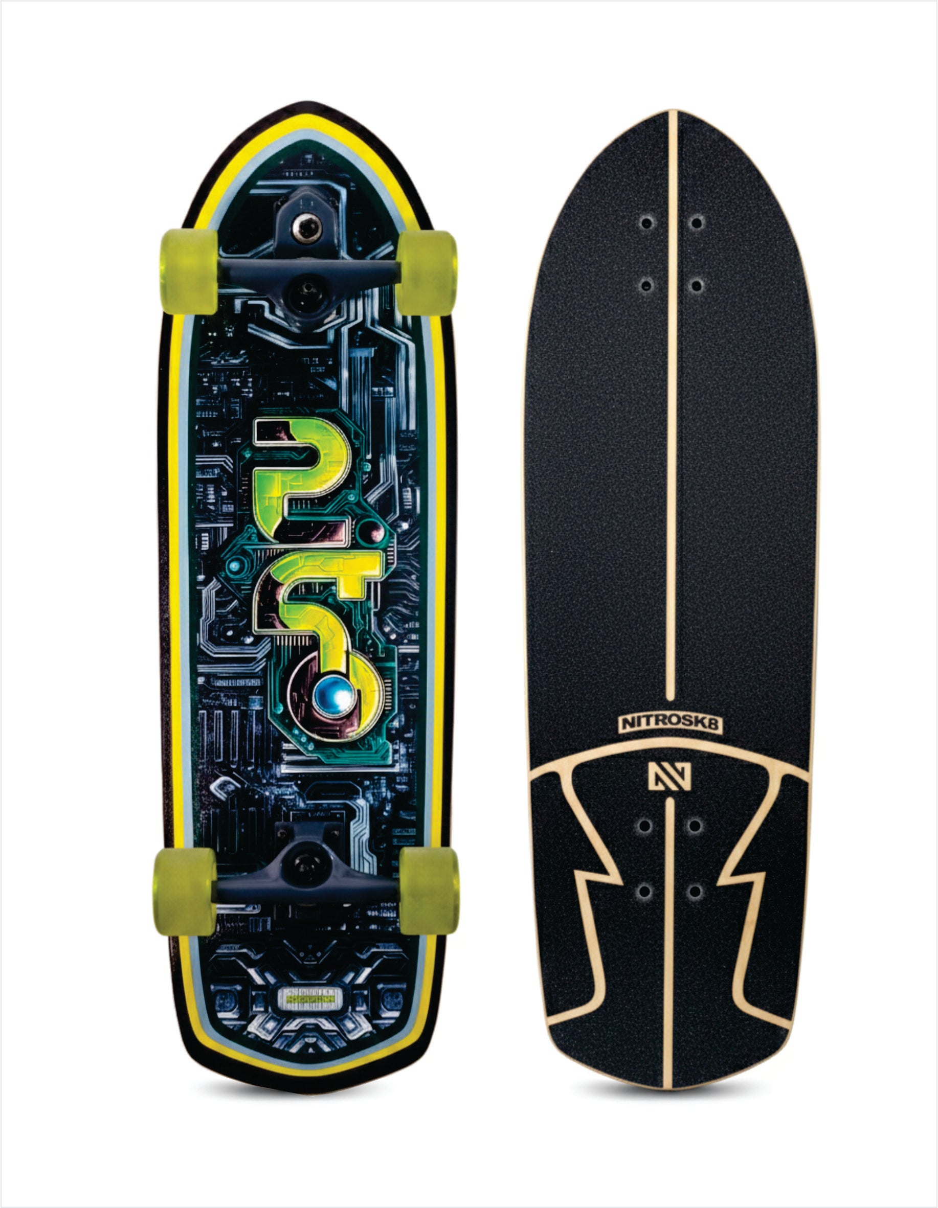 SURF MAX II Modelo Surftec 32`X 10` – Nitrosk8