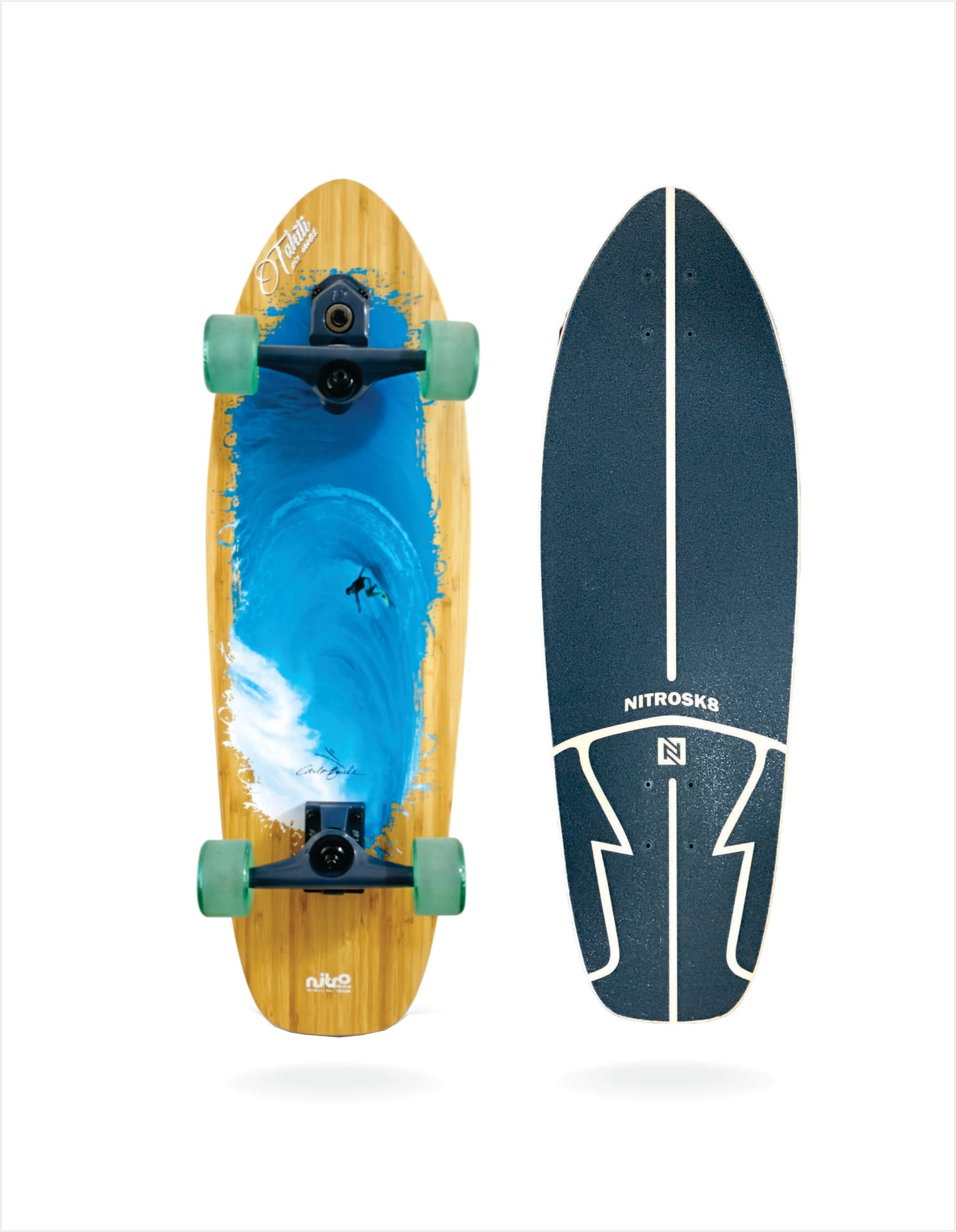 SURF MAX II CARLOS BURLE TAHITI 32`X 10`