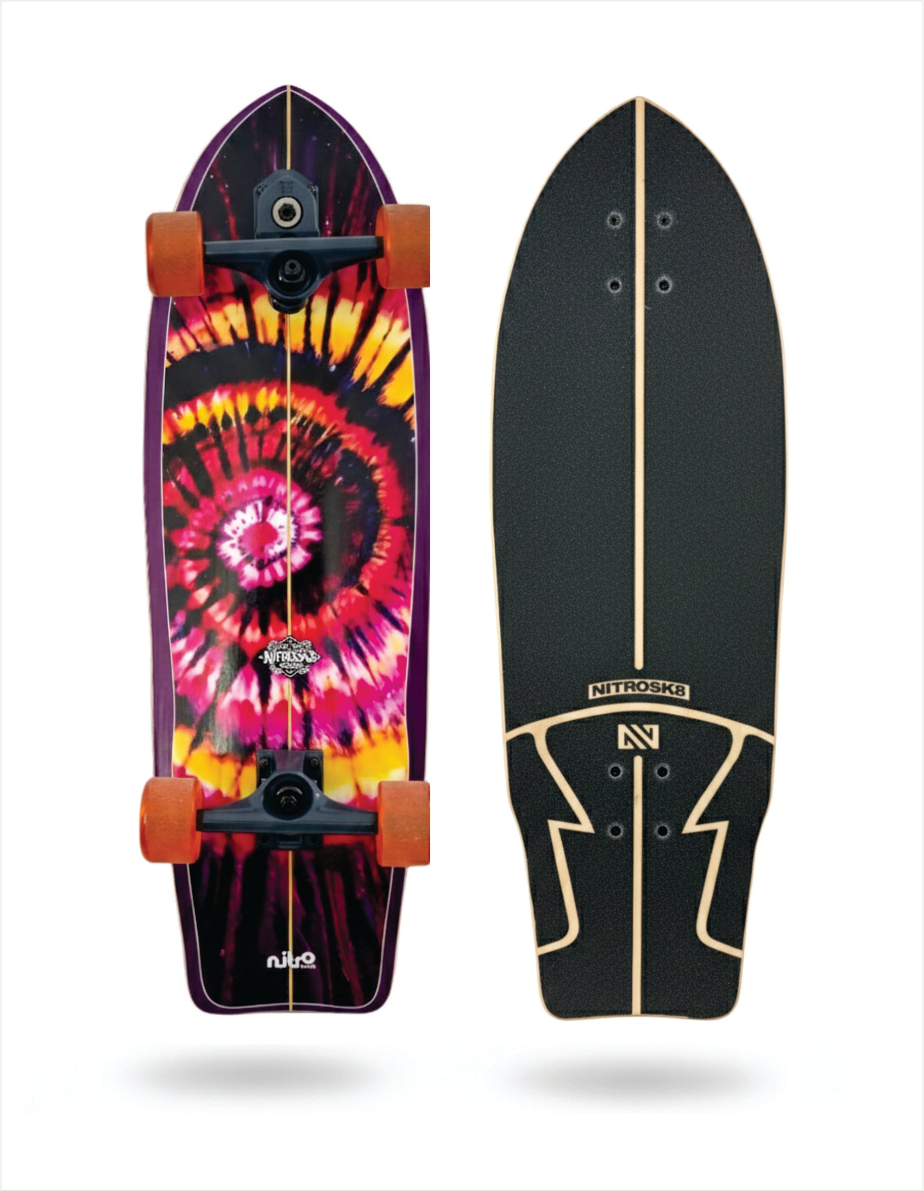 SURF MAX II Modelo Tie Dye 32`X 10` – Nitrosk8