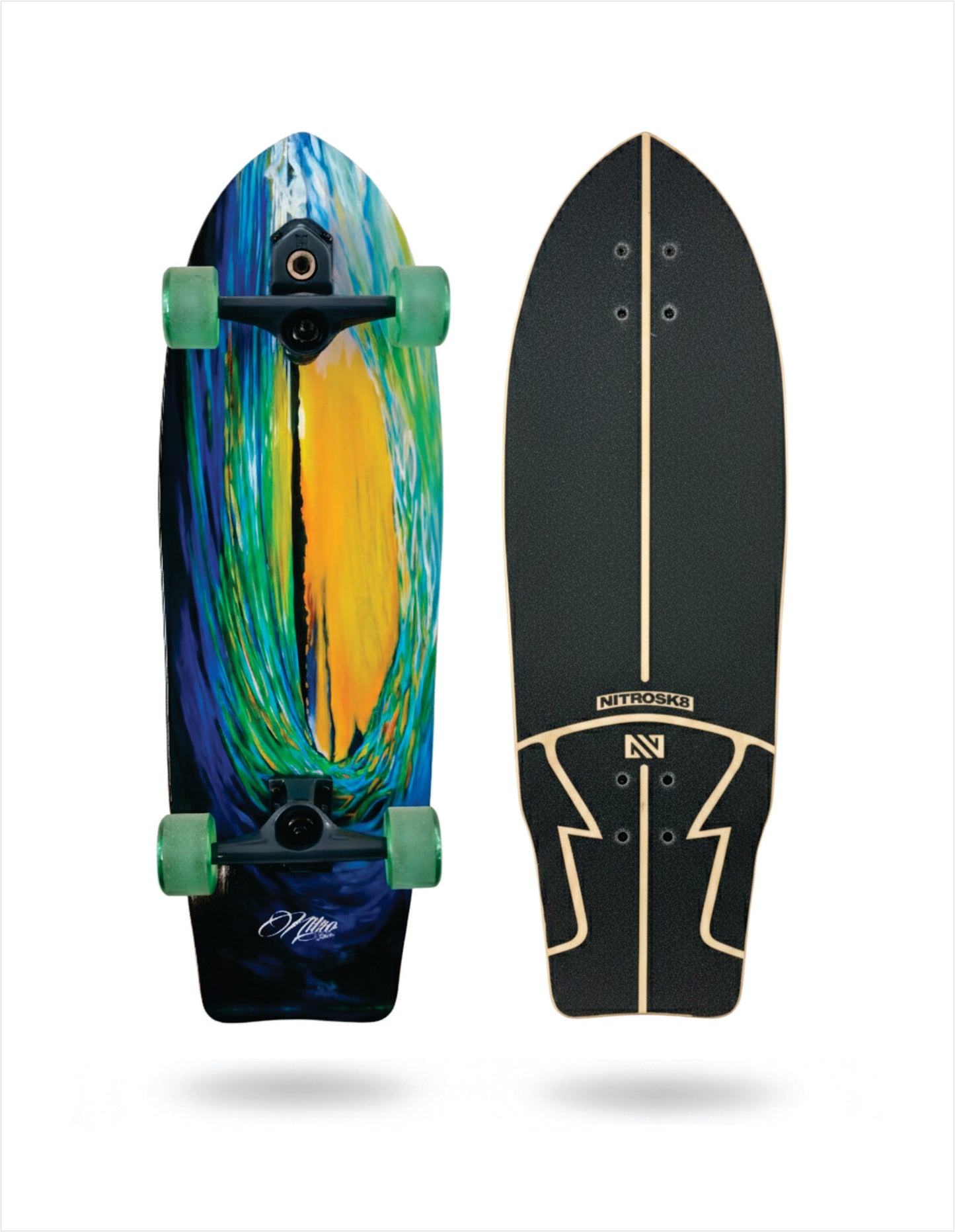 SURF MAX II WAVE SUNSET 31`X 10`