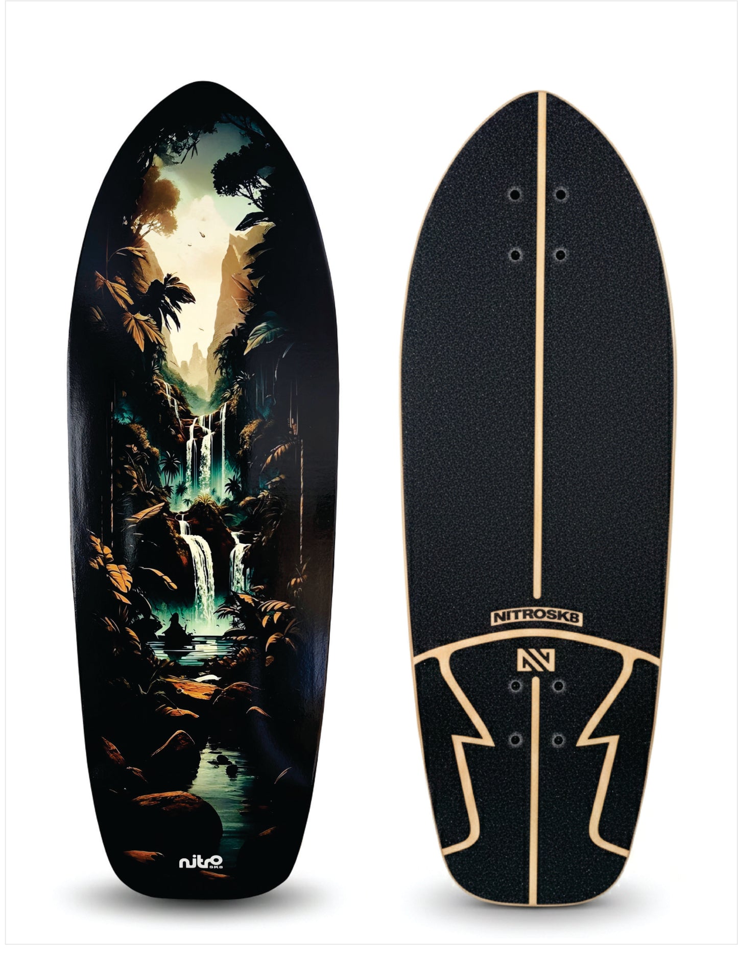 SHAPE COM LIXA MODELO SURF PARADISE 32`X 10`