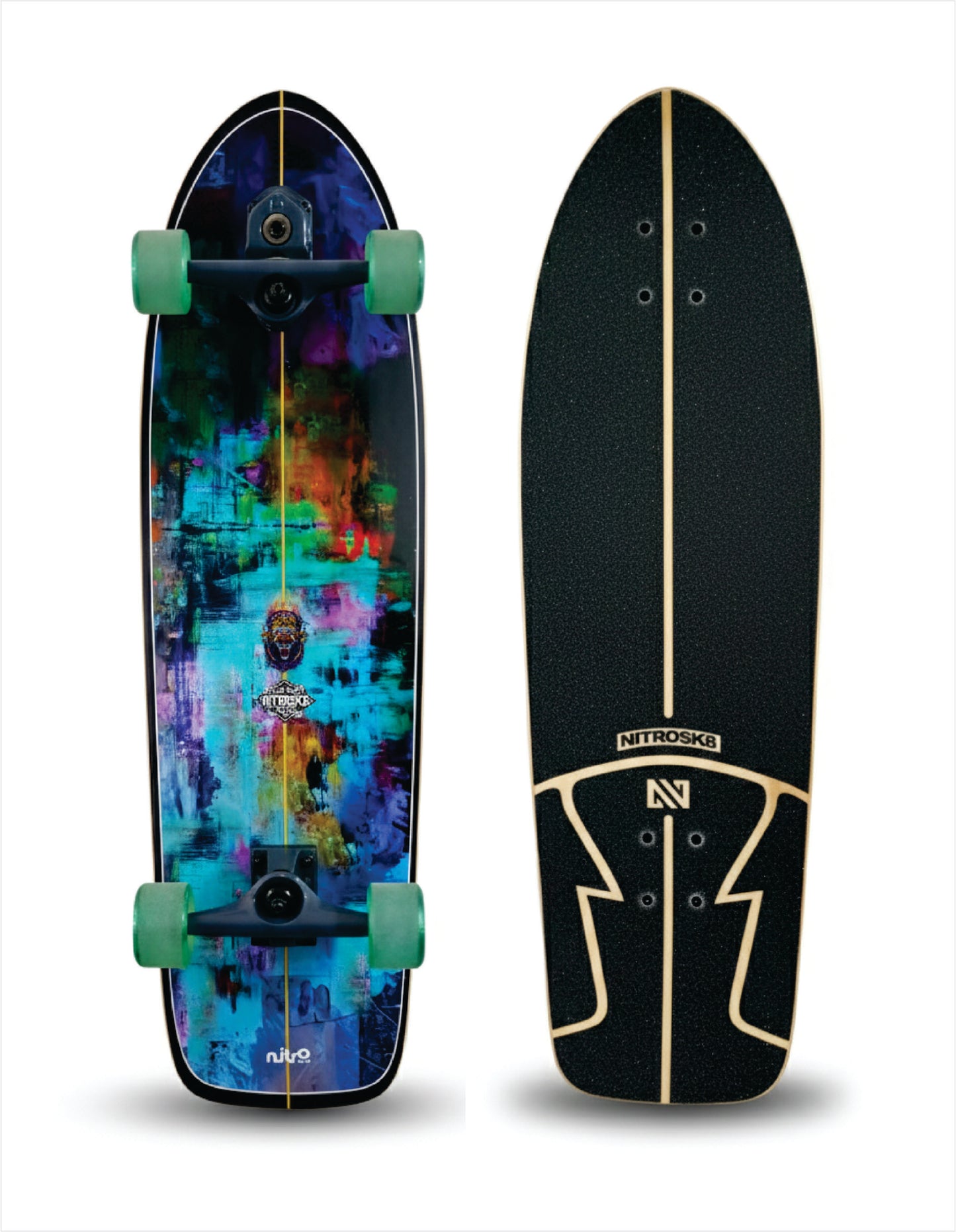 SURF MAX II Modelo Surf Grunge 34`X 10`