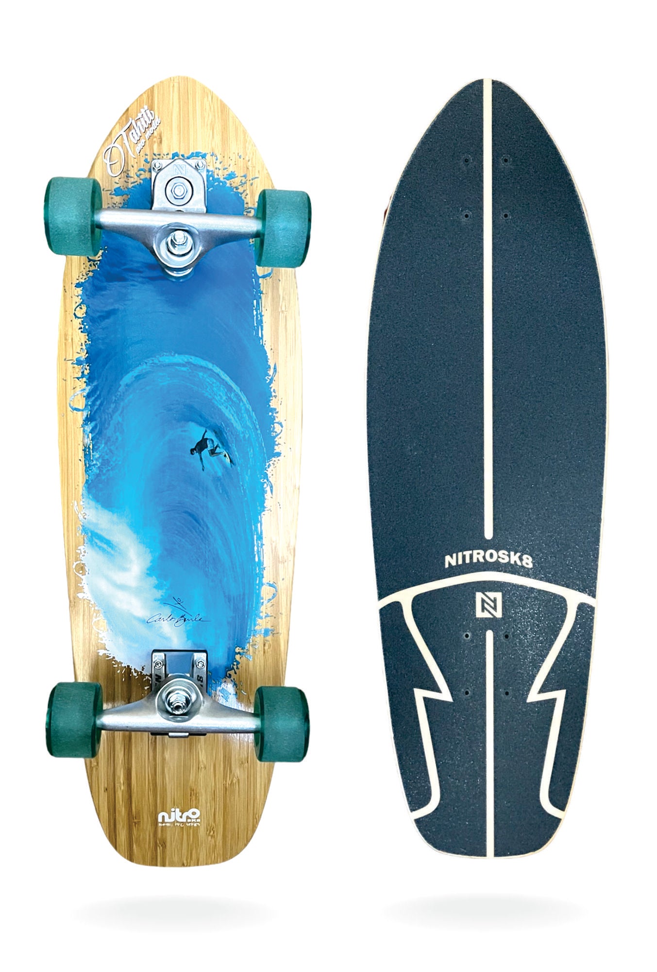 SURF MAX PLUS CARLOS BURLE TAHITI 32`X 10`