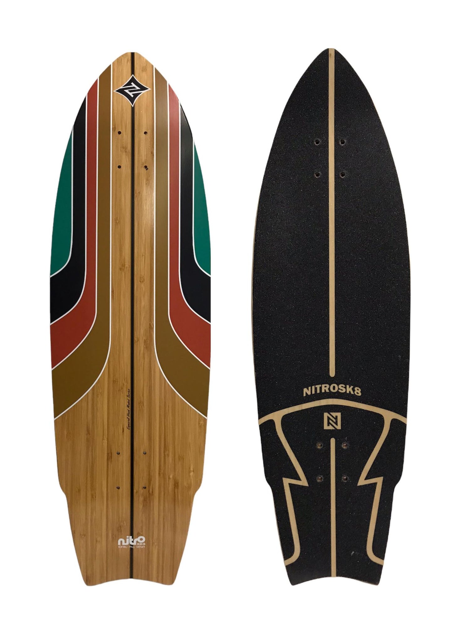 SHAPE COM LIXA MODELO RAINBOW SURF 34`X 10`