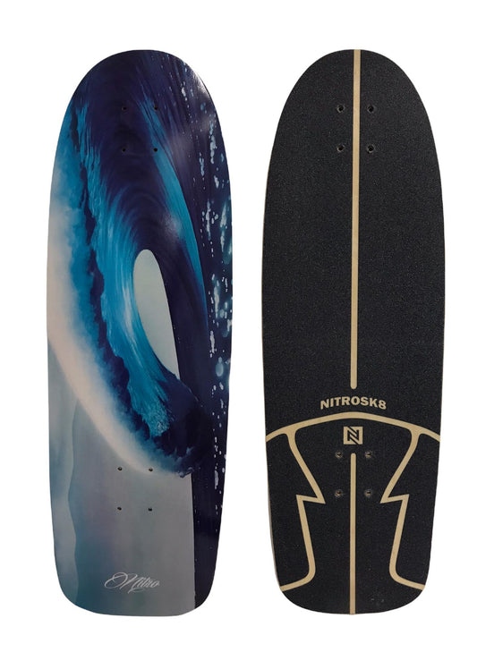 SHAPE COM LIXA MODELO WAVE ROUND 30`X10`